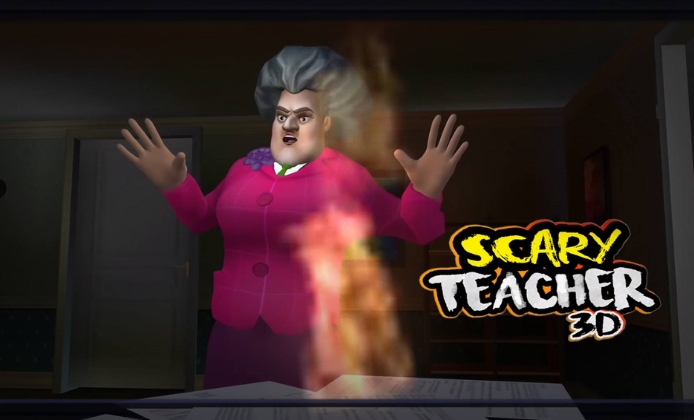 Unleash Terror With Scary Teacher 3D on Laptop